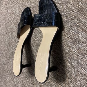 Lauren Ralph Lauren black strappy sandals Layla